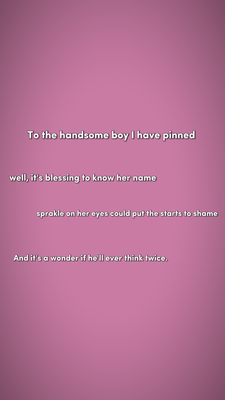 boy, I have pinned 