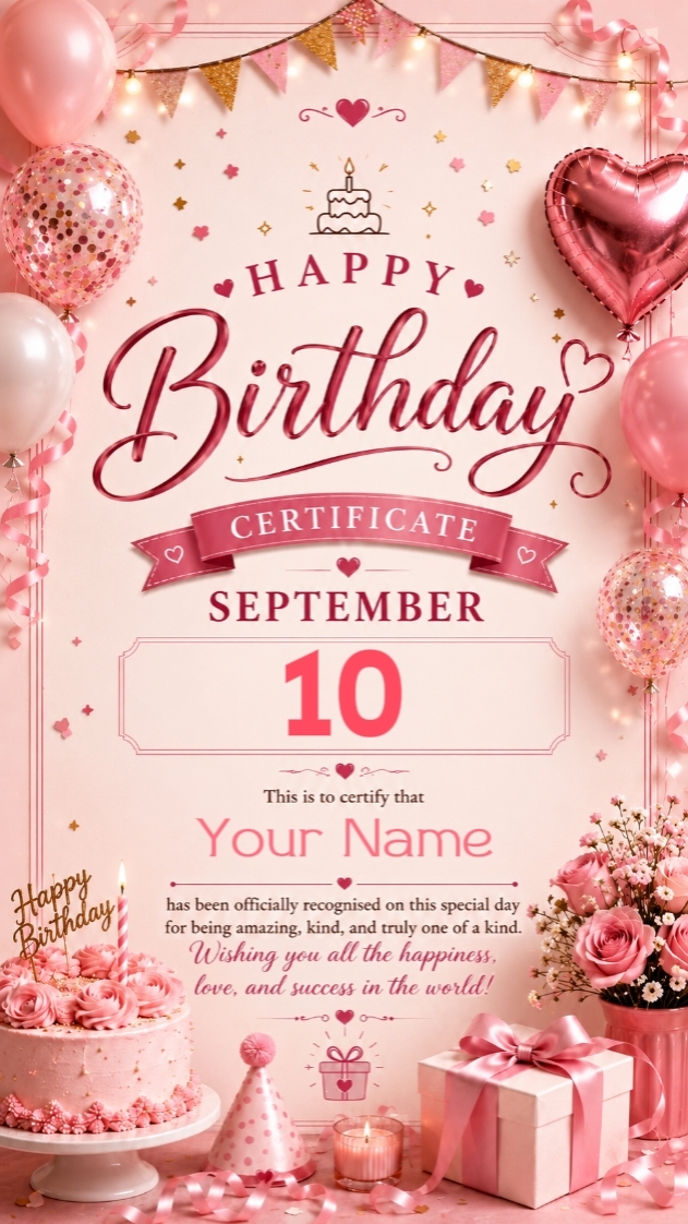 BIRTHDAY 10 SEPTEMBE