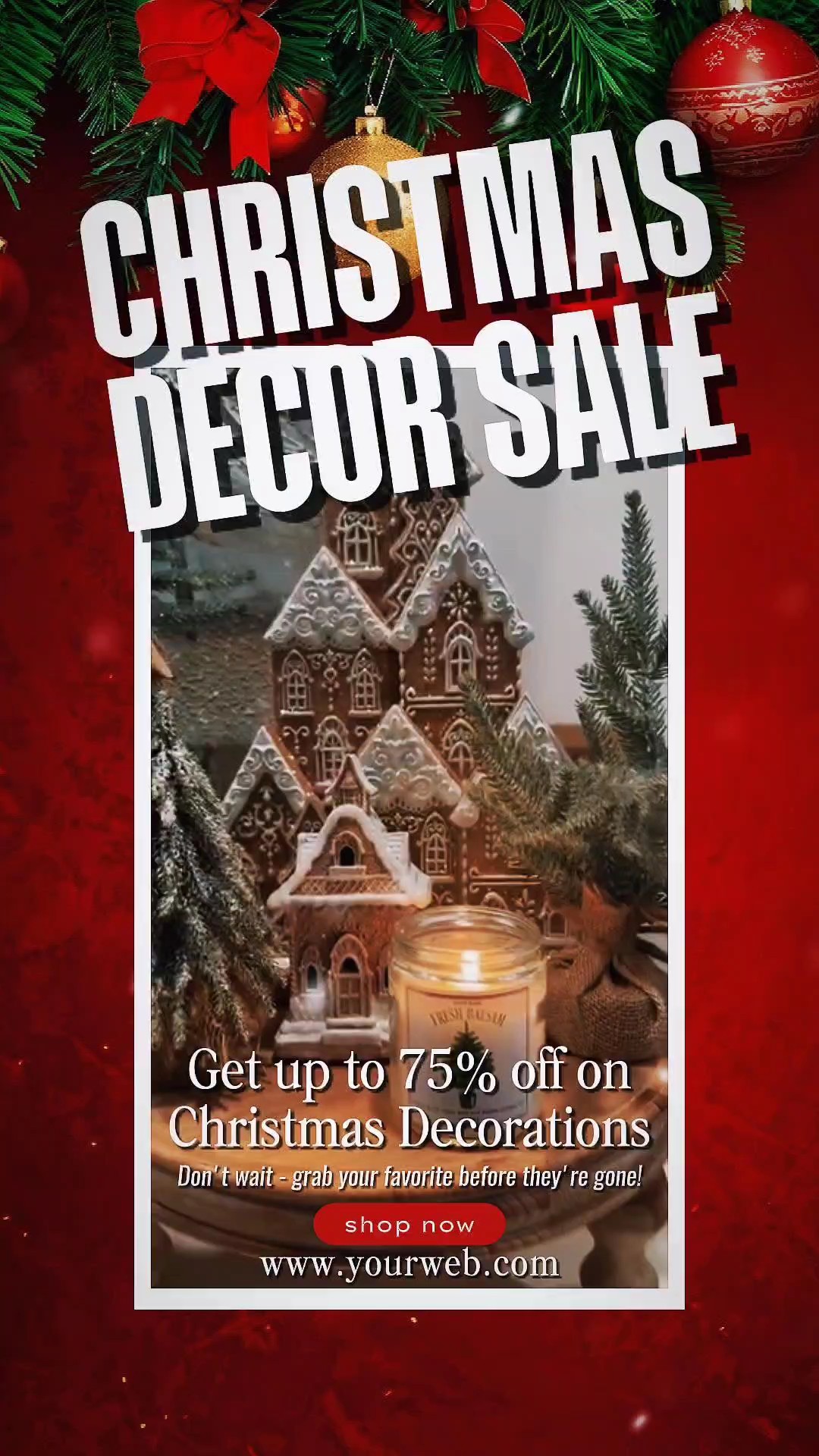 Venta De Decoración De Navidad