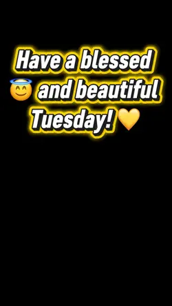 Happy Tuesday 😊