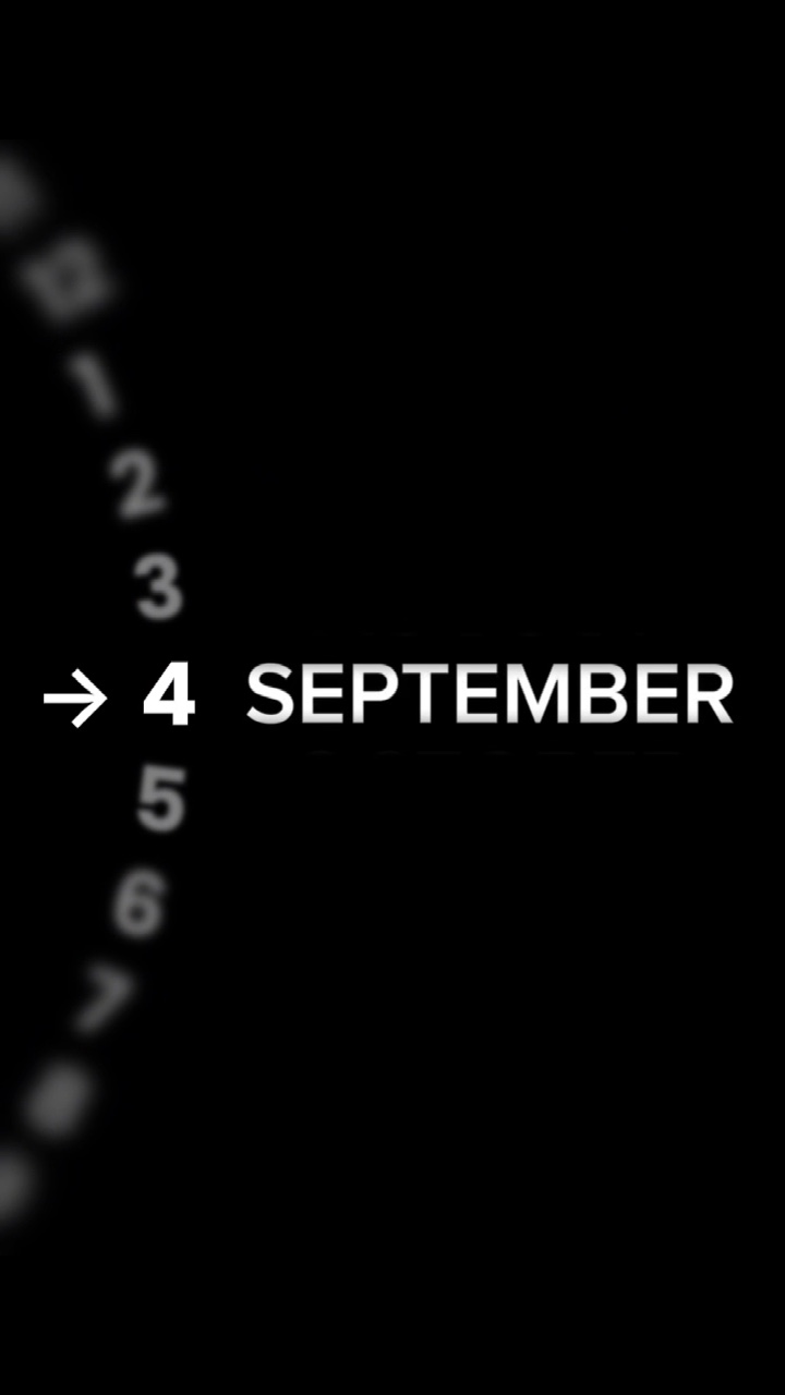 HBD 4 SEPTEMBER 