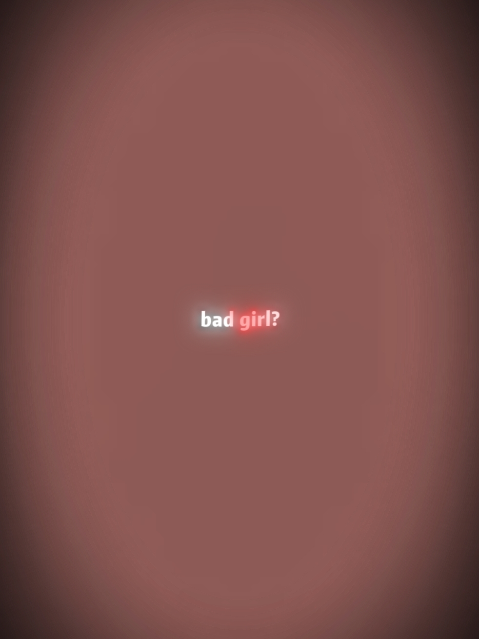 나쁜 여자?