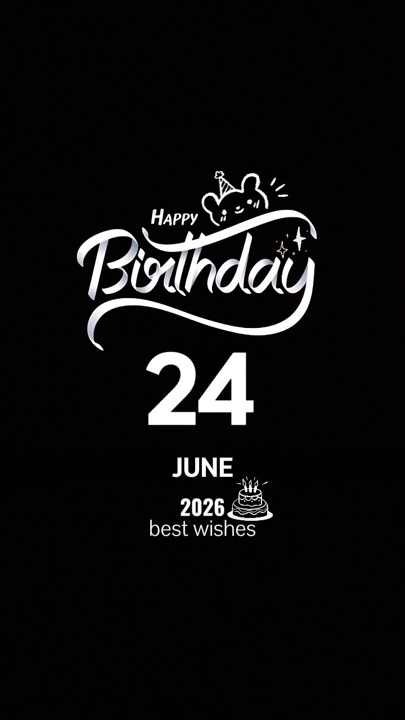 hbd 24 june 2026