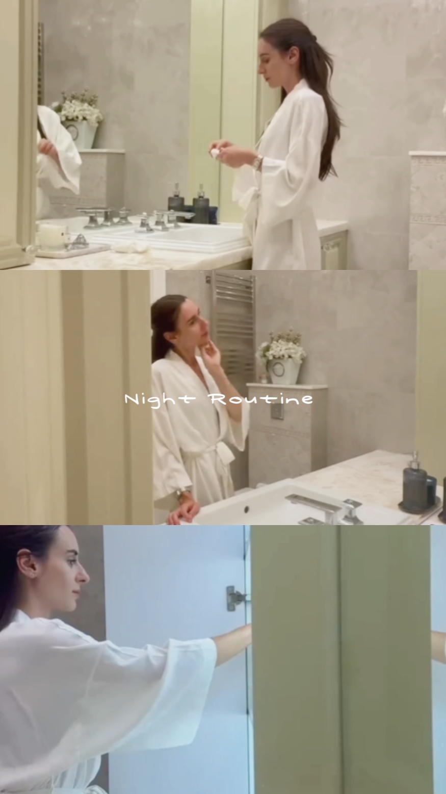 night routine vlog 
