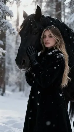Winter photoshoot