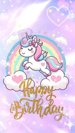 HBD UNICORN