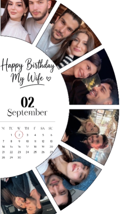 HBD WIFE 2 SEPTEMBER