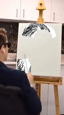 To portrait painting