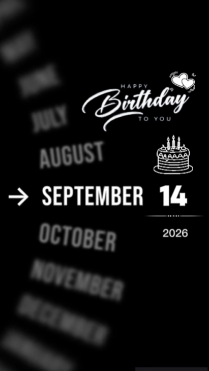 Happy B D Mybaby Sep