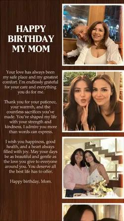 BIRTHDAY MY MOM
