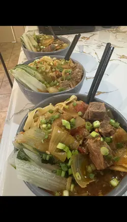  Beef Noodles 