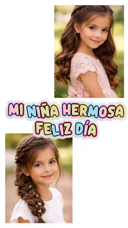 Mi niña feliz día