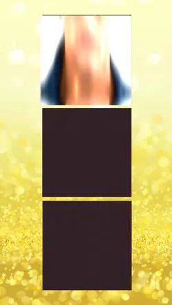 3x Gold frame