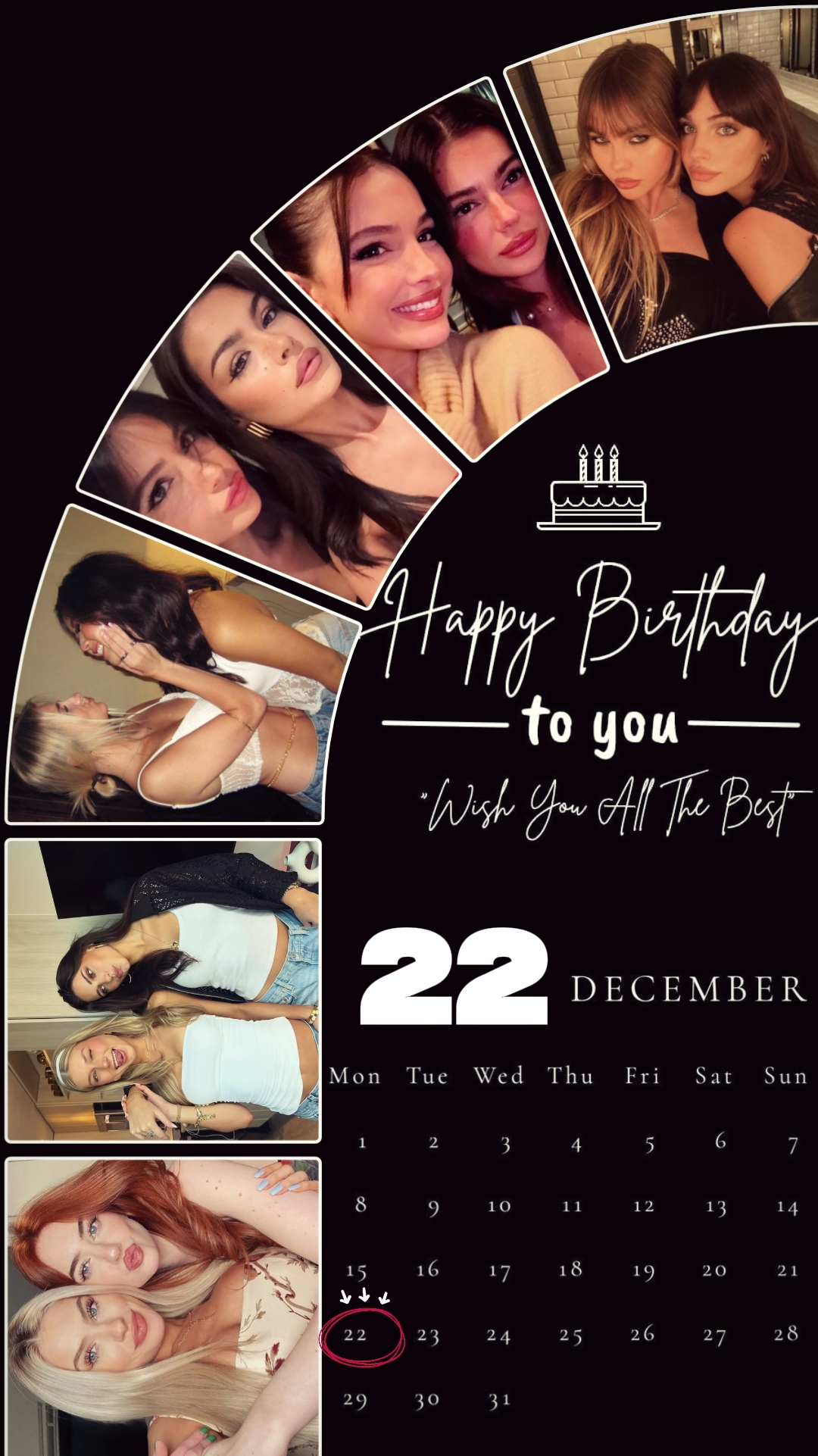 22 DECEMBER BIRTHDAY