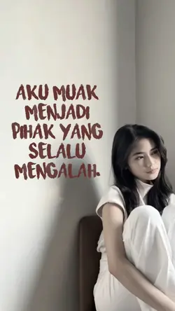 muak ngalah terus