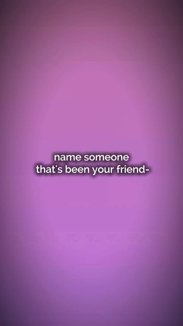 name someone 