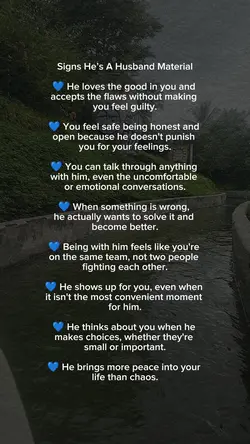 Signs He’s A Husband