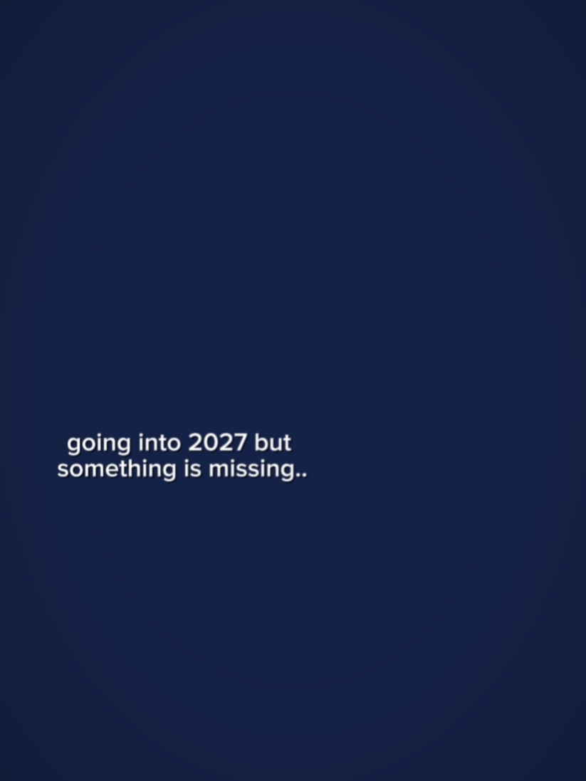 going into 2027 but