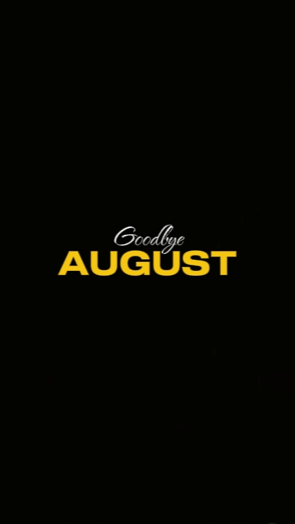 Adiós agosto 