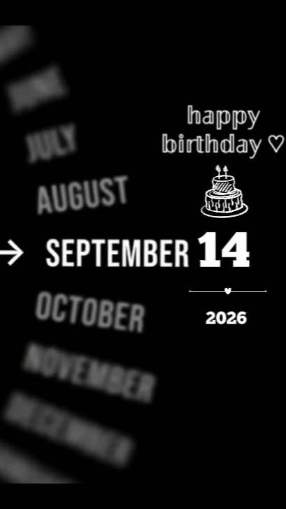 BDAY DAUGHTER 14 SEP