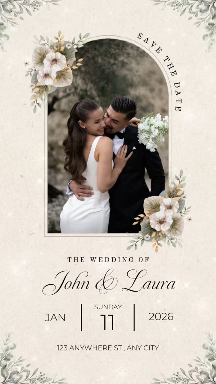 Invitación De Boda 