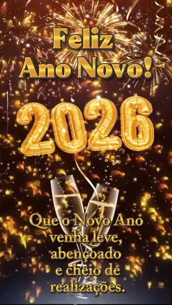 Feliz ano novo!