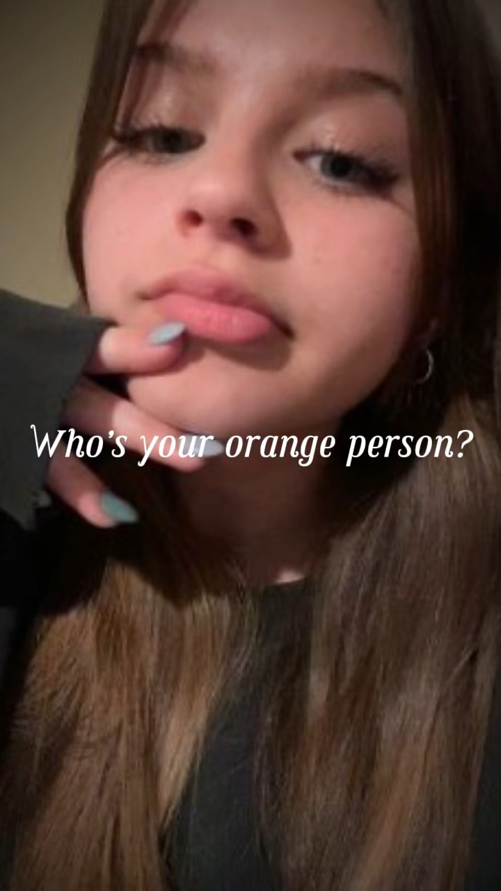 Pessoa laranja 