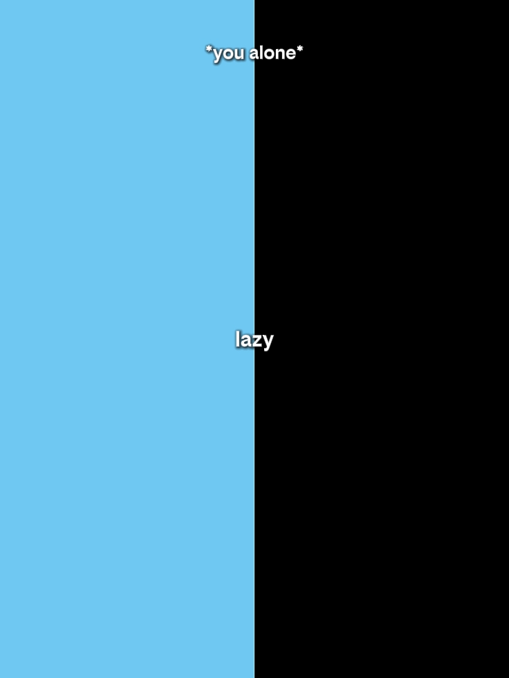 Lazy confession