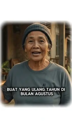 Ulang tahun agustus