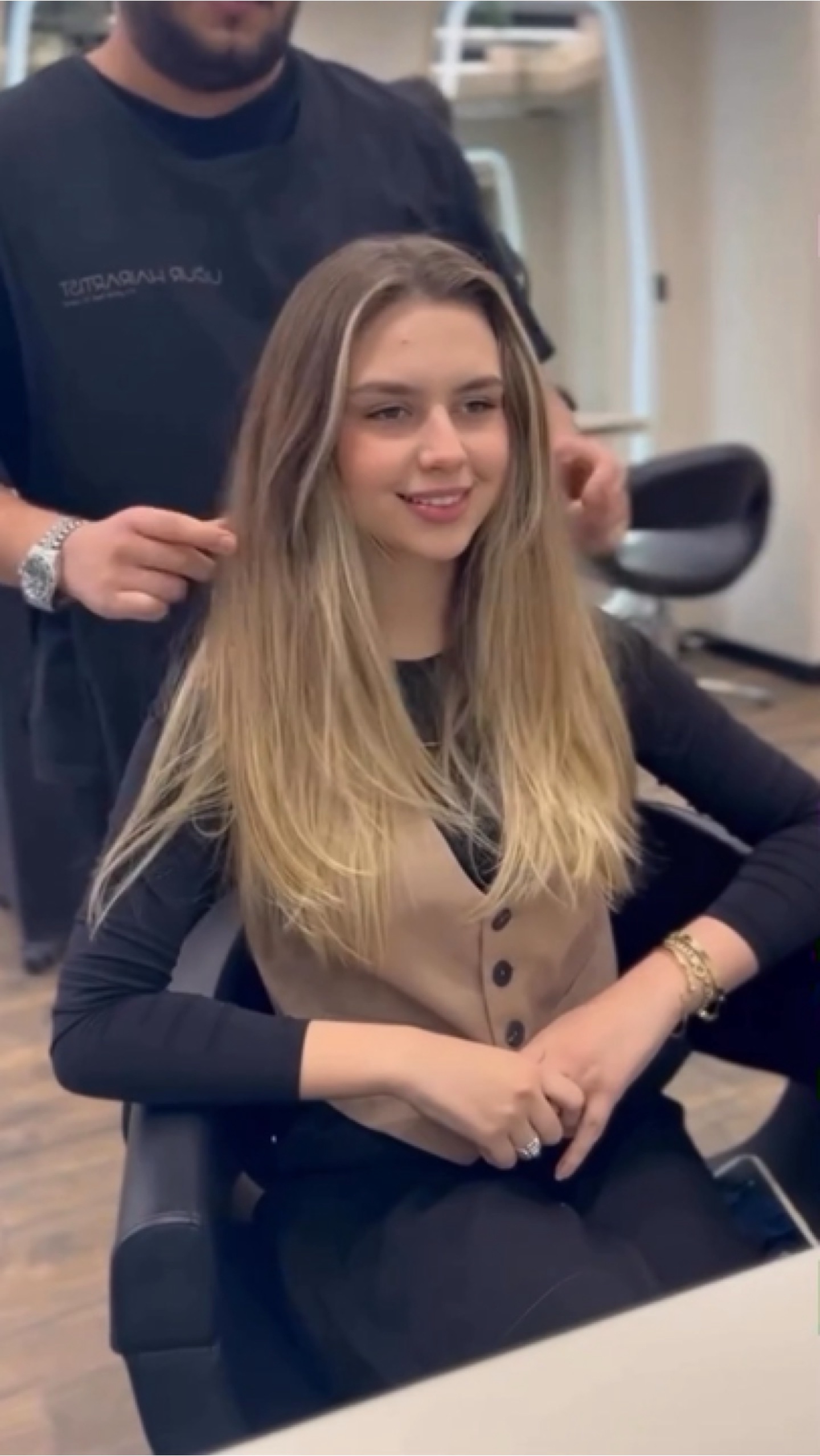 Hair transformation