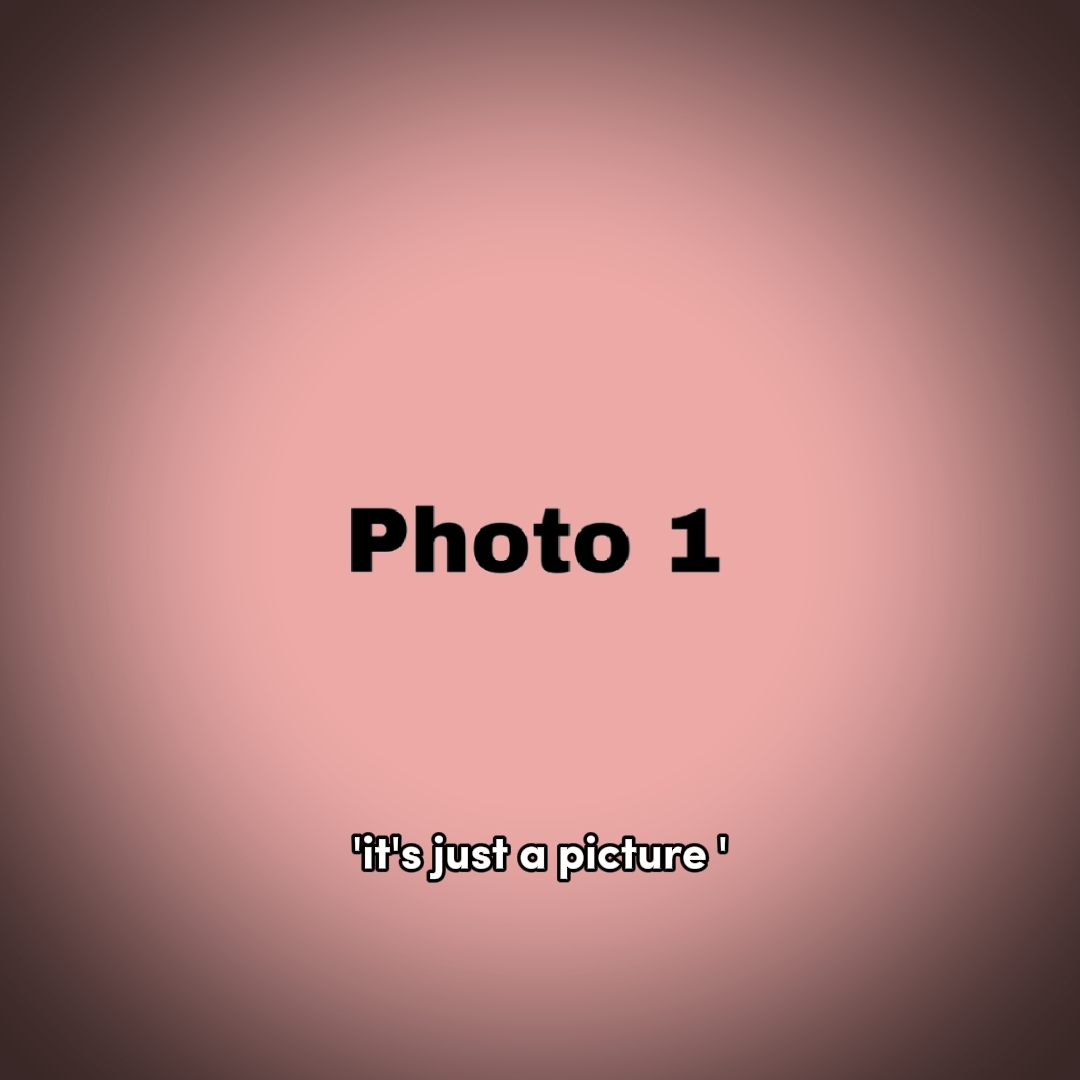 Es ist nur ein Bild 