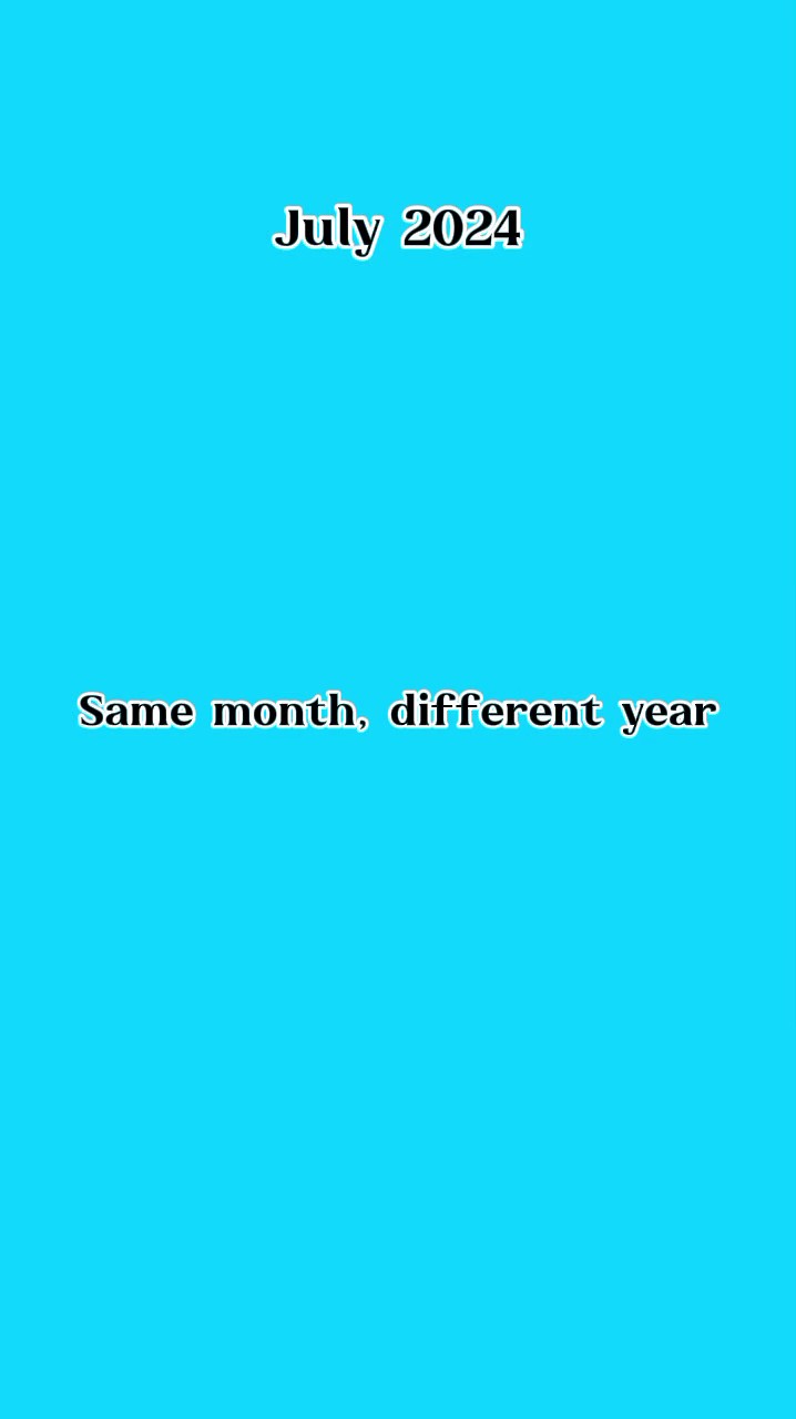 Année différente 
