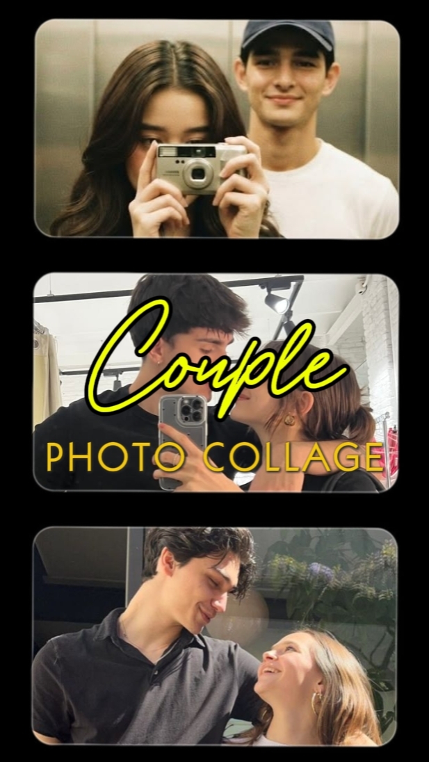 Collage De Fotos De Pareja