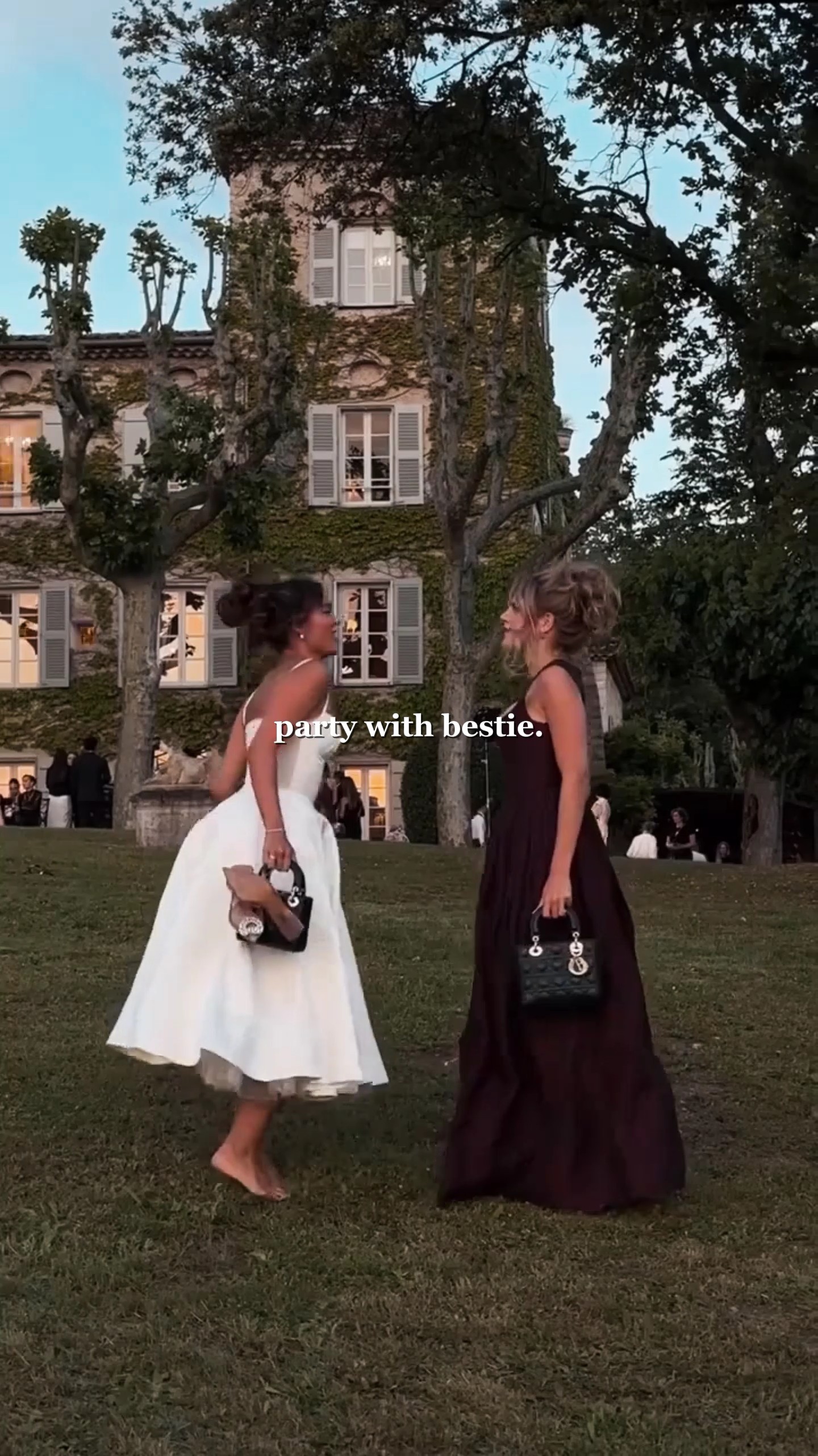 party with bestie