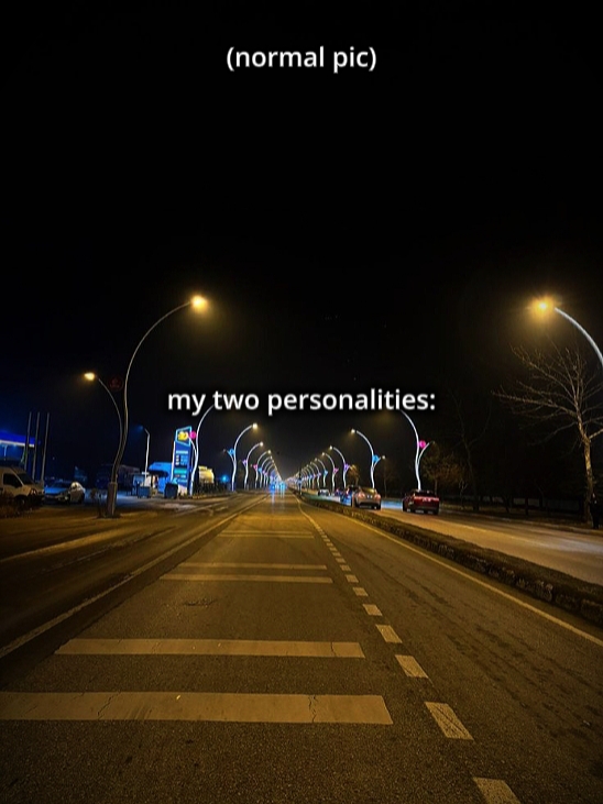 my two personalities