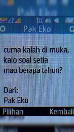 CUMA KALAH DI MUKA