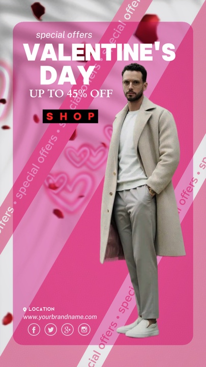 Venta del día de San Valentín