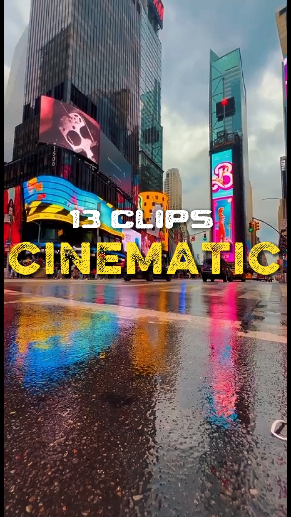 13 Clips filmisch 