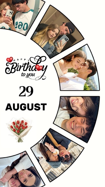 HBD LOVE 29 AUGUST 