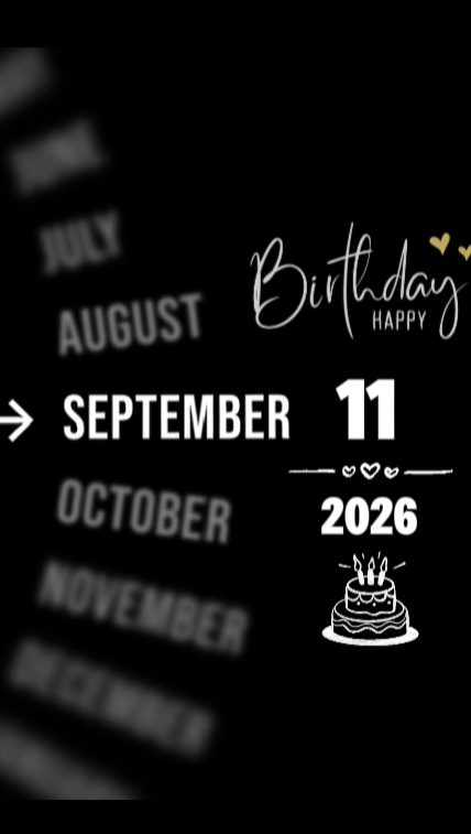Ulang Tahun Suami 11 Sept