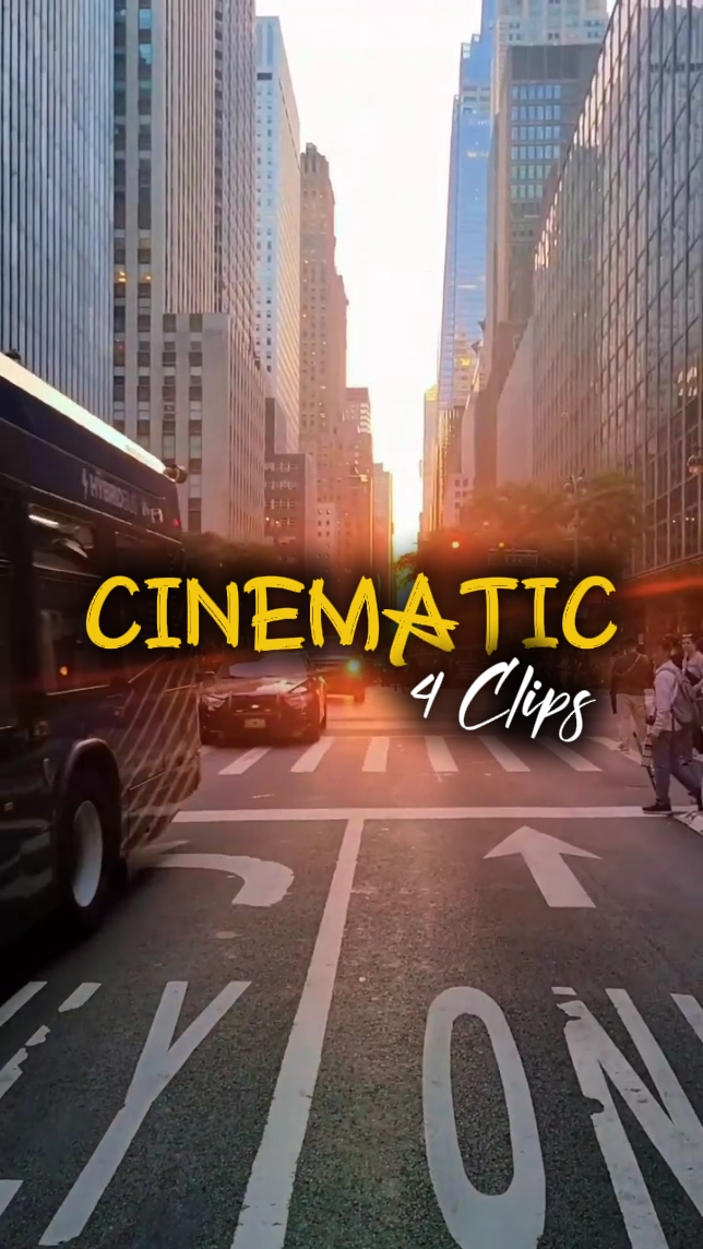 4 Clips Cinematic 
