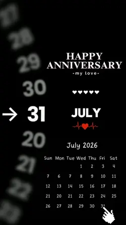 ANNIV 31 JULY 2026