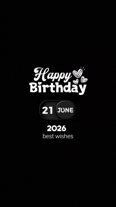Happy birthday
