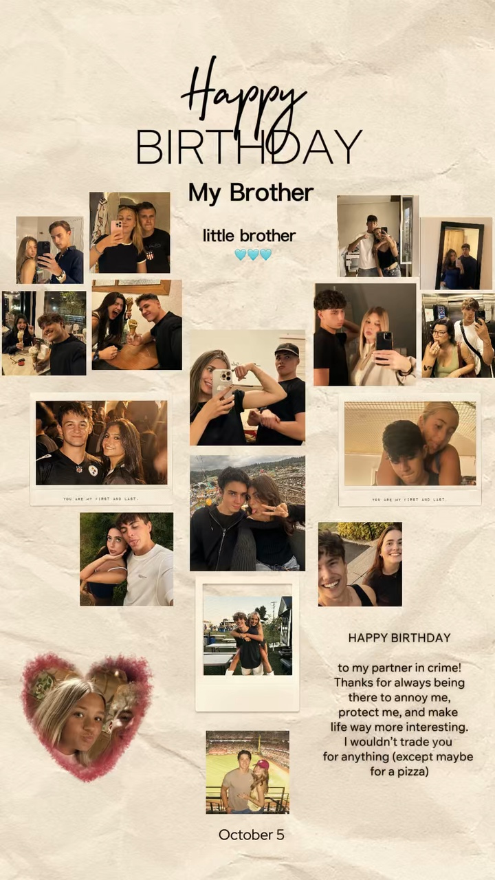 Aniversário irmão 