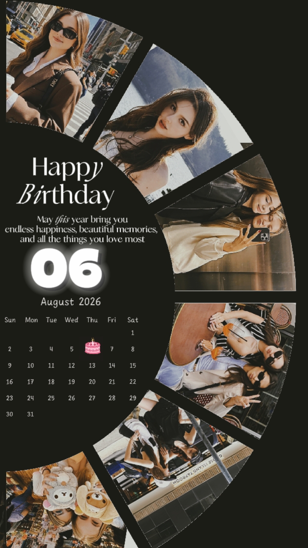 BIRTHDAY 06 AUGUST