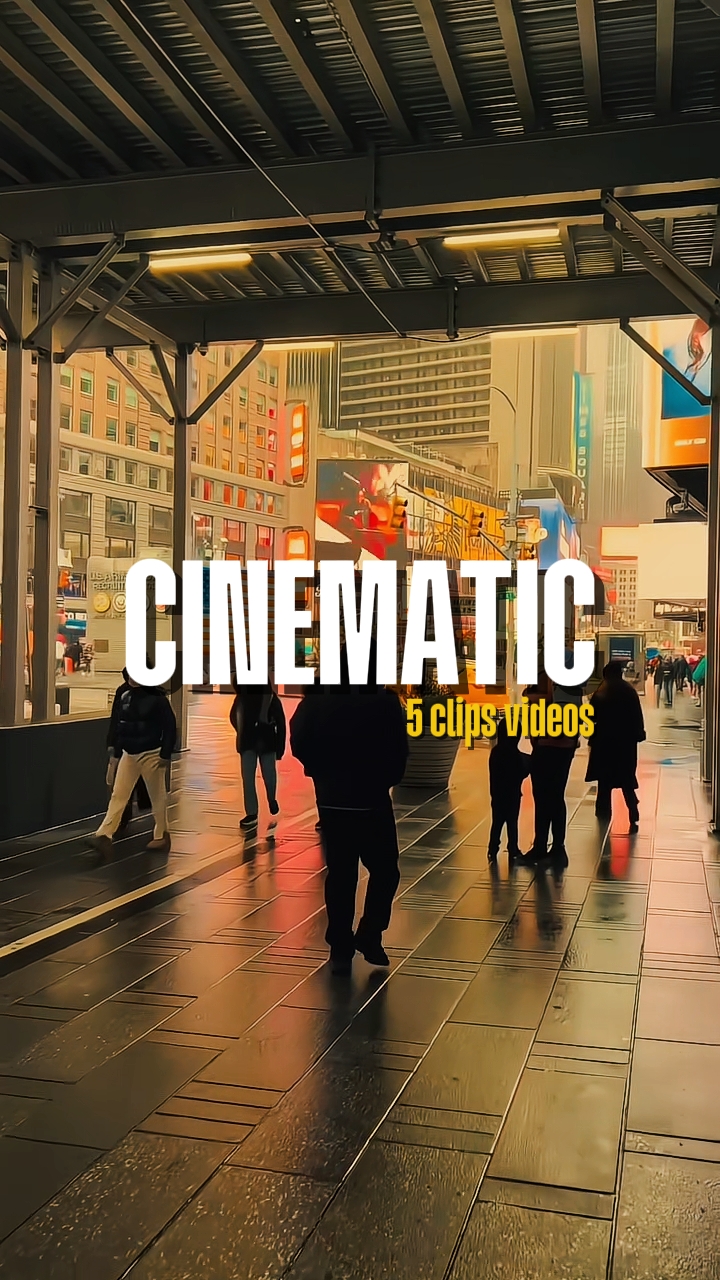 cinematic 5 clips 