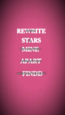 REWRITE THE STARS