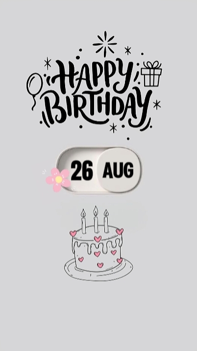 26 AUGUST BIRTHDAY 