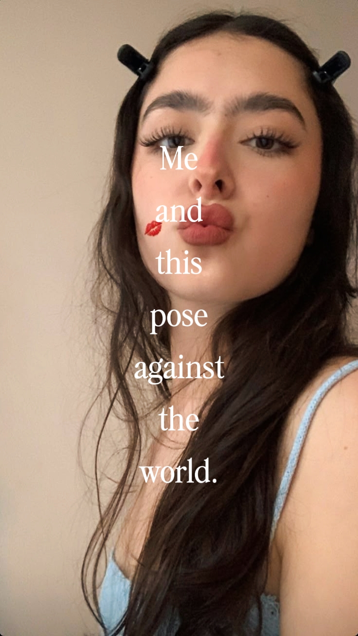 Eu e essa pose 