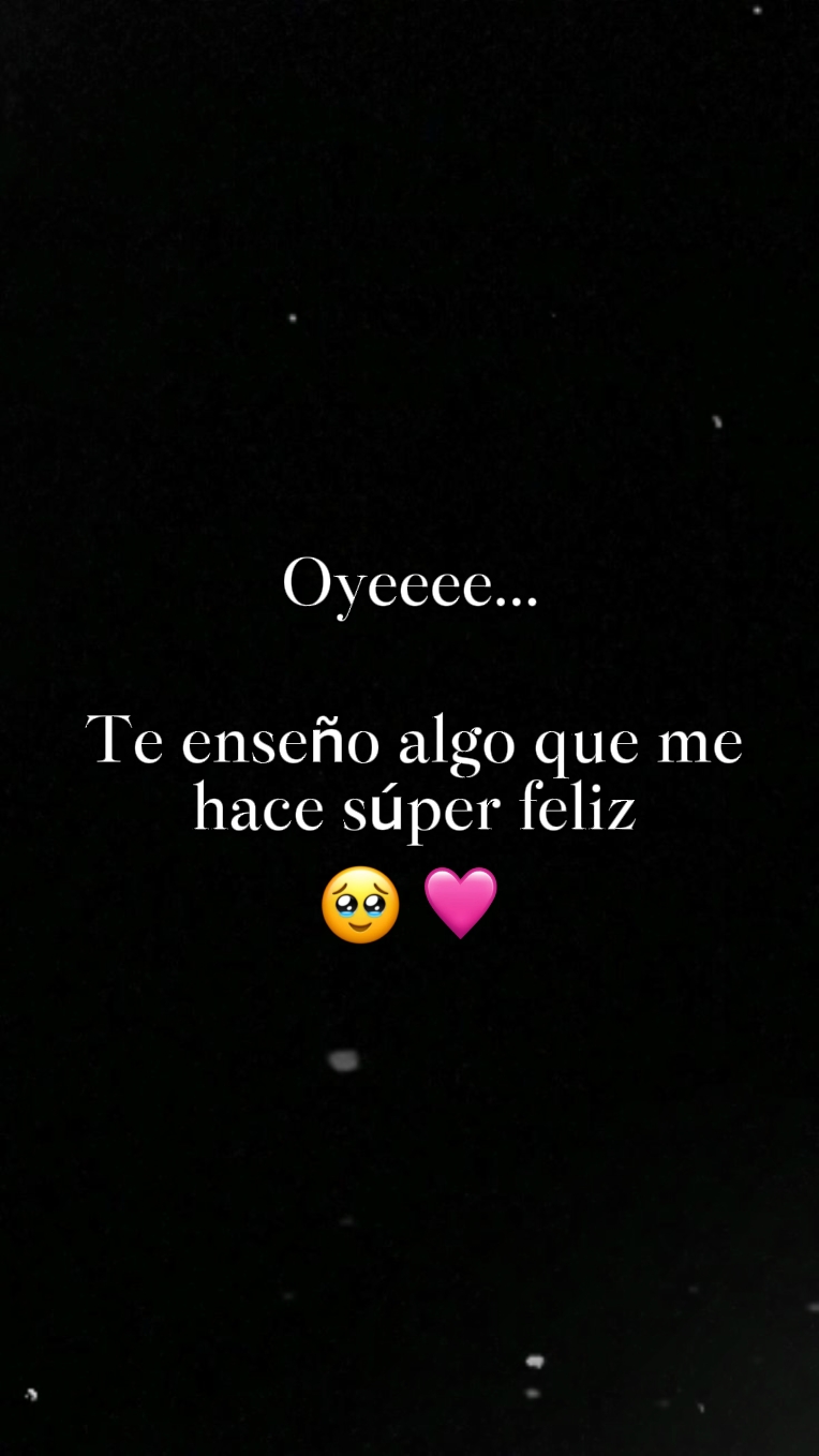 Me hace feliz 